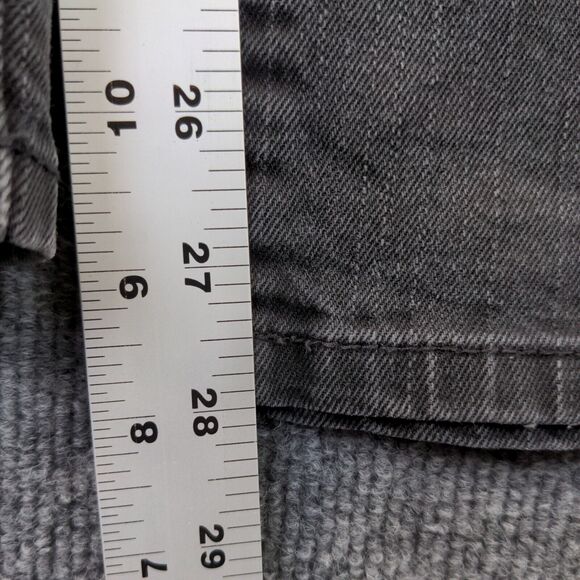 Lauren Jeans Co. Womens Classic Straight Jeans Blac Plus Size 14 Denim 5-Pocket - Picture 11 of 11